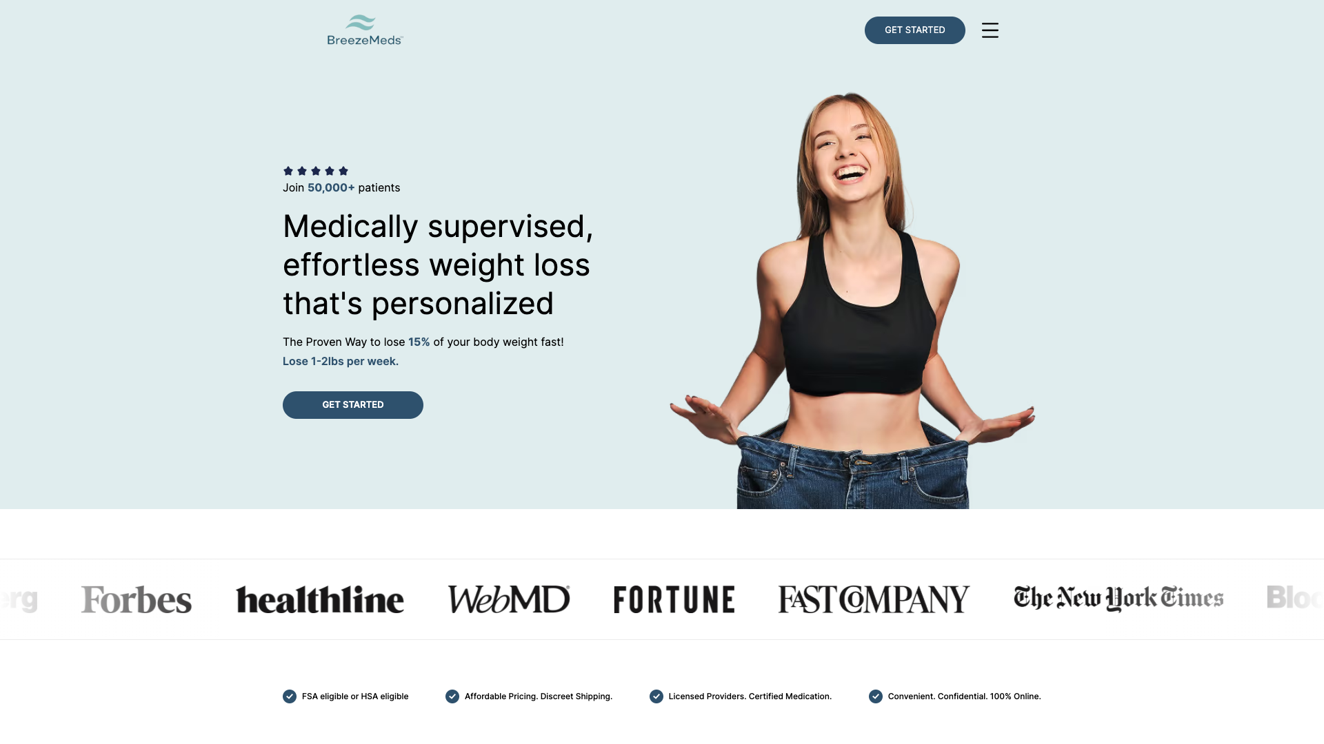 BreezeMeds website