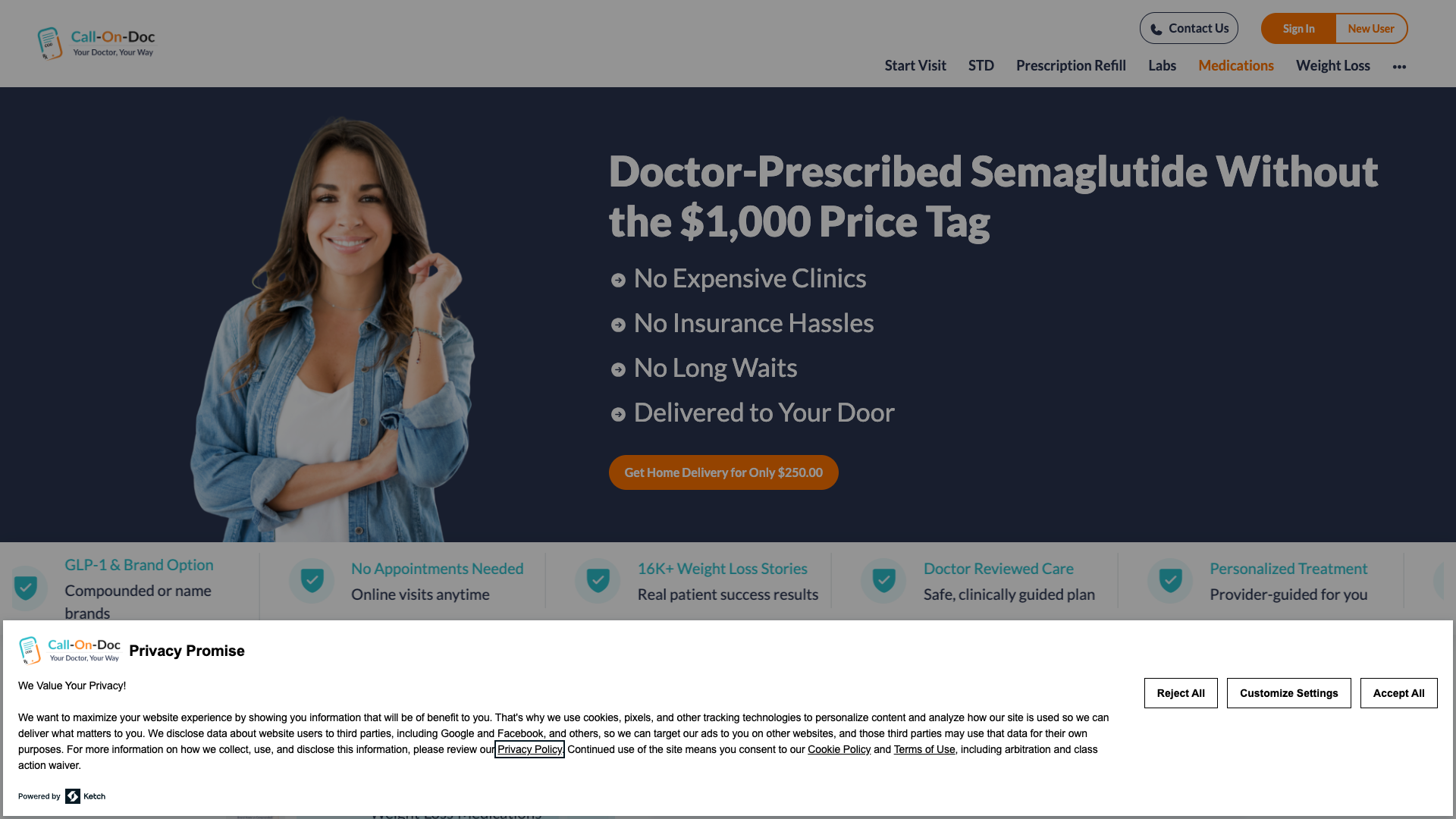 Call-On-Doc website