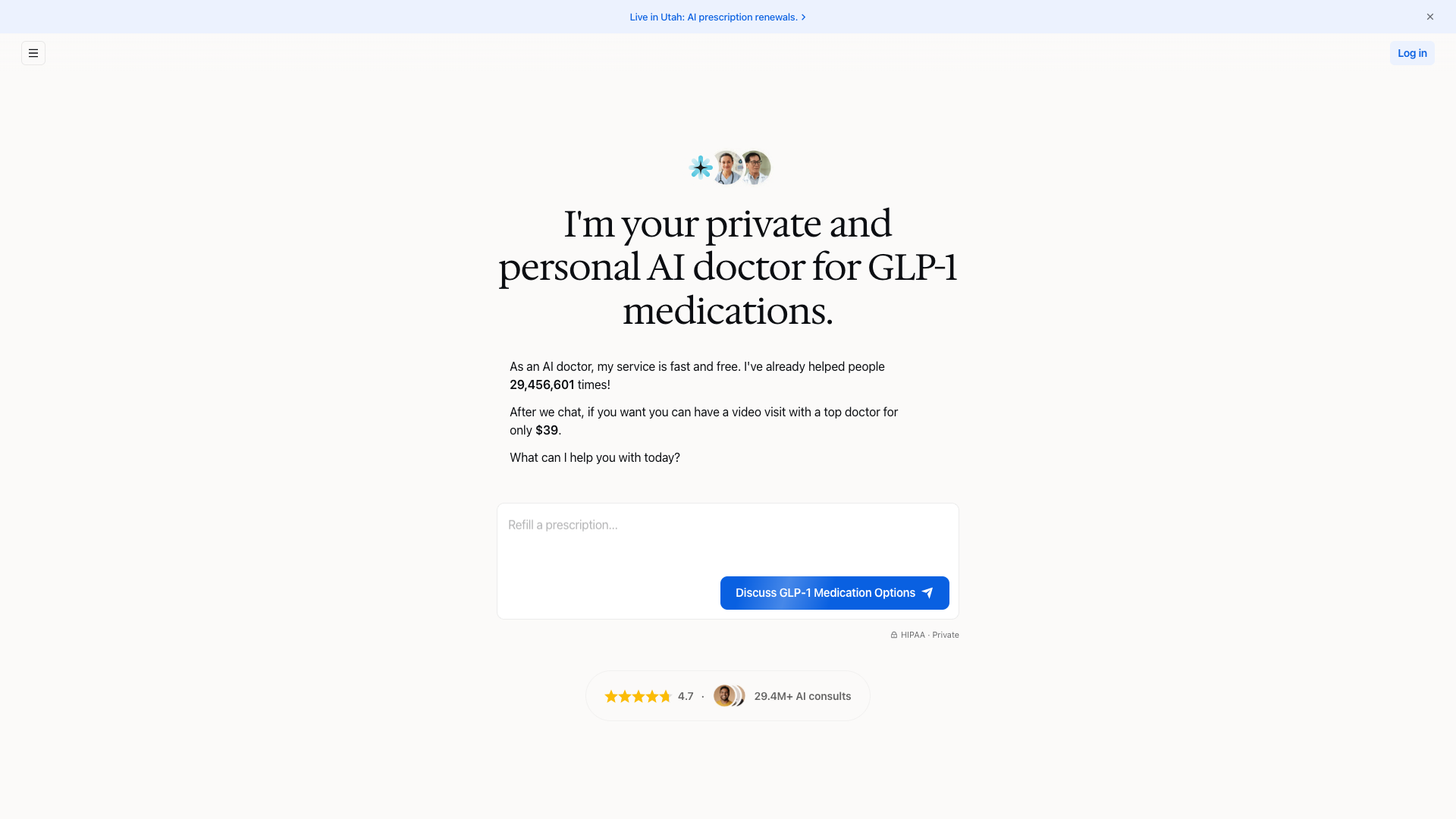 Doctronic website