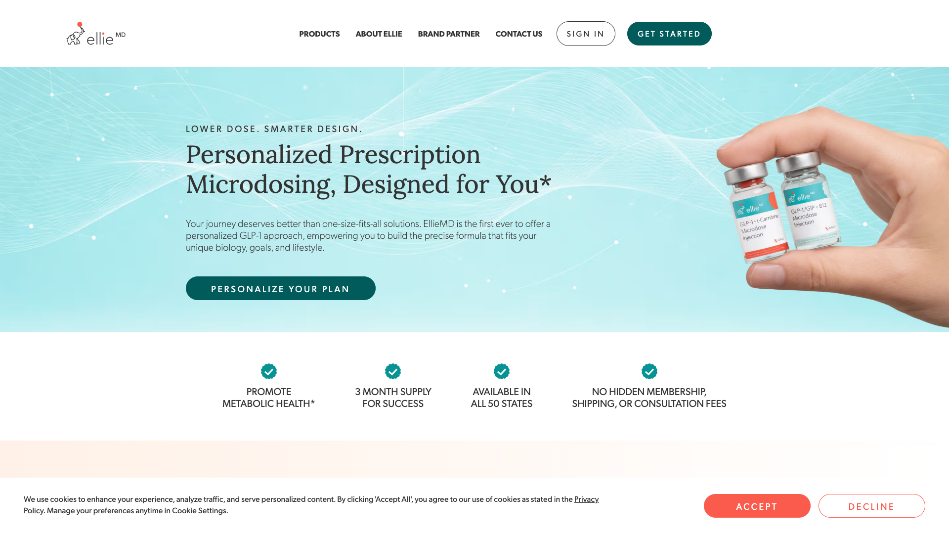 EllieMD website