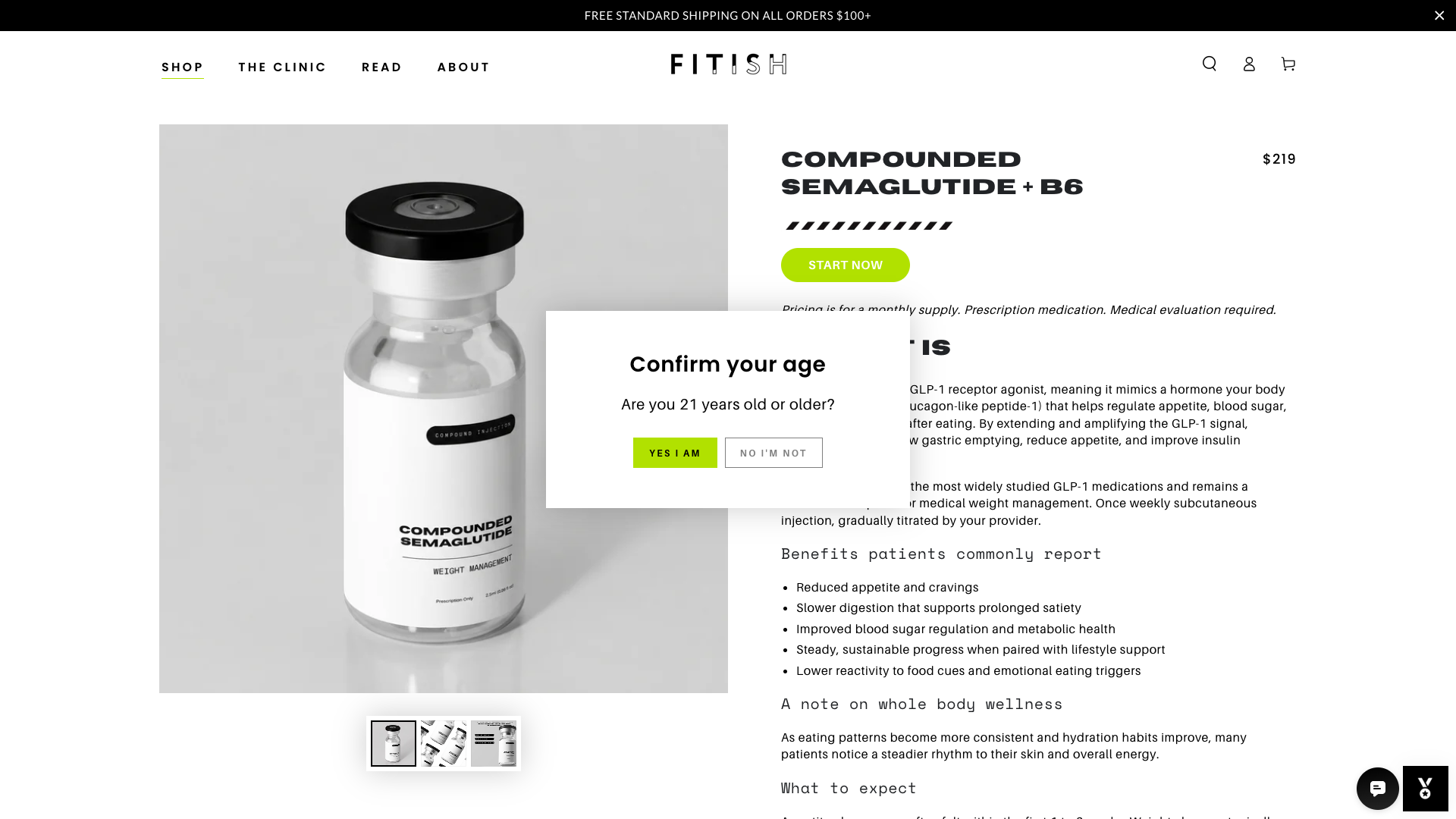 Fitish RX website