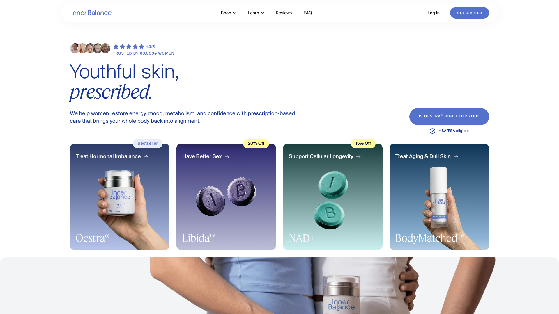 Inner Balance website