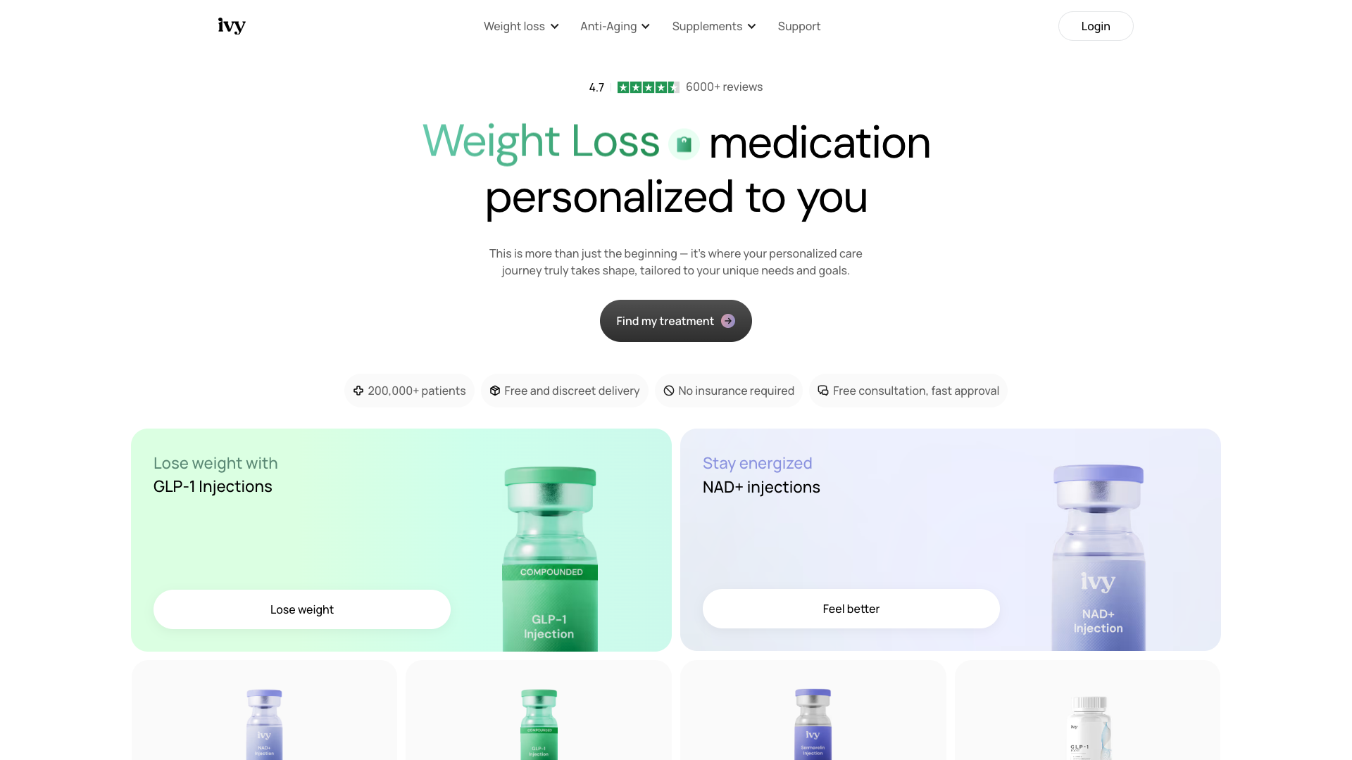 IVY RX website