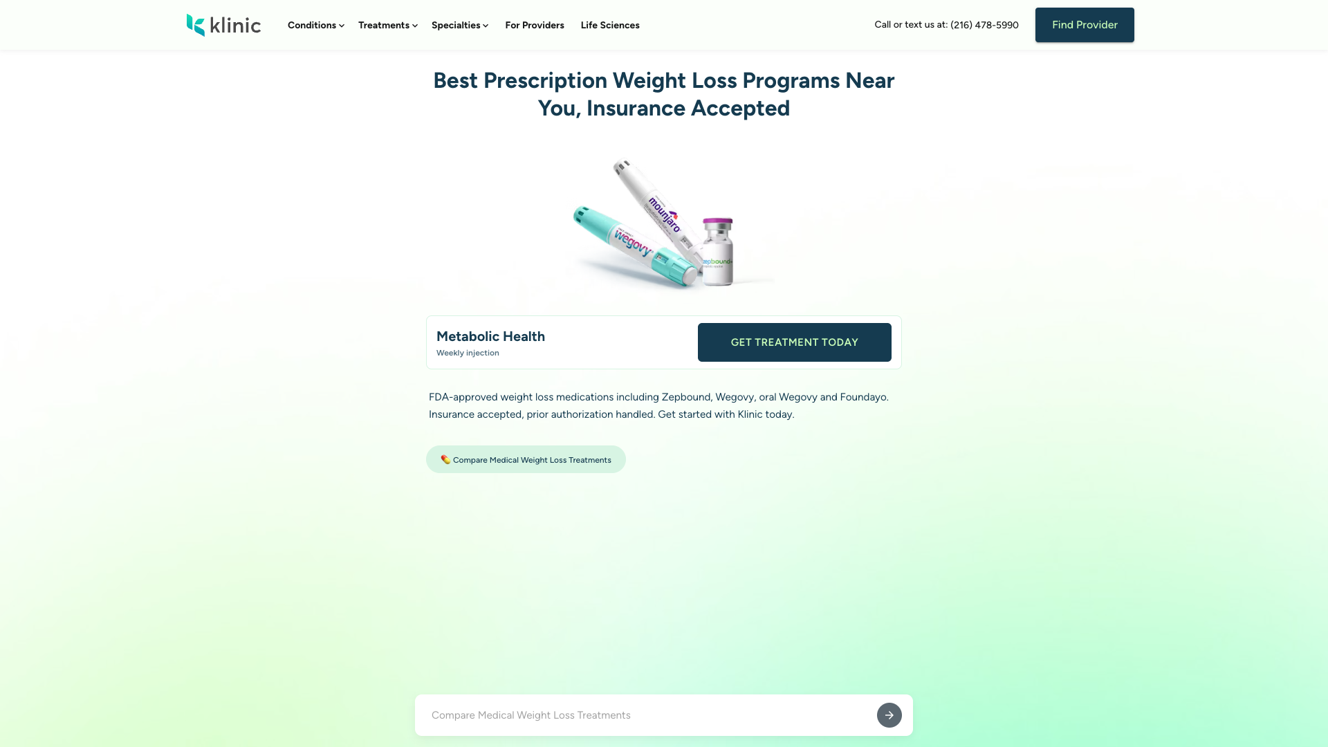 Klinic website