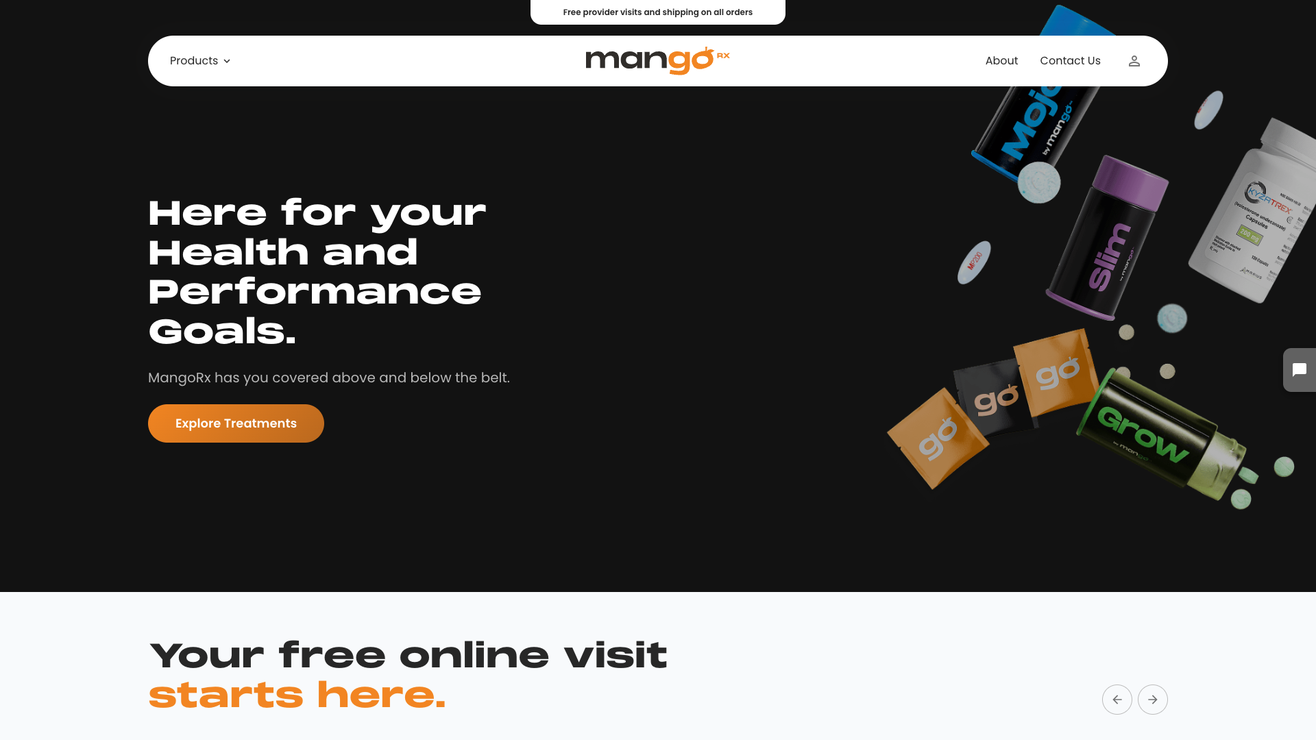 MangoRx website
