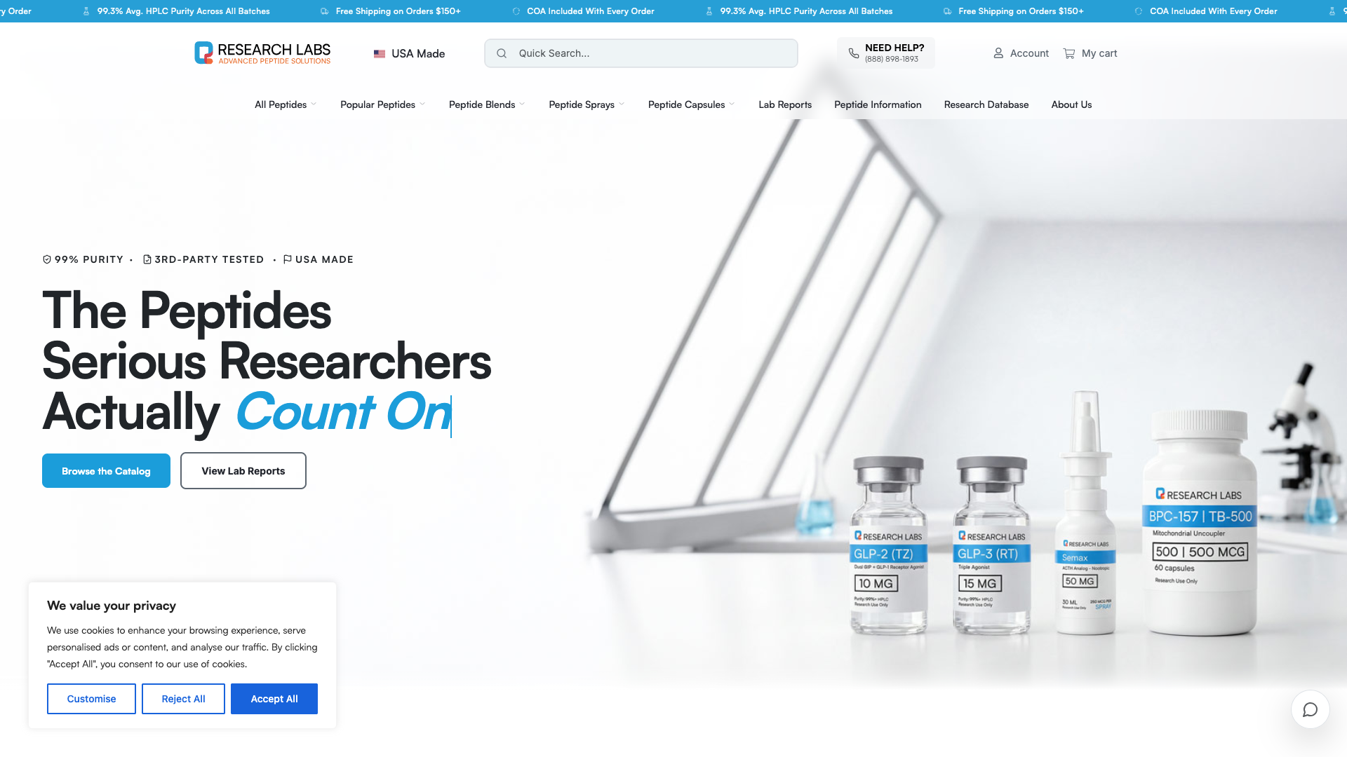 Research Labs website