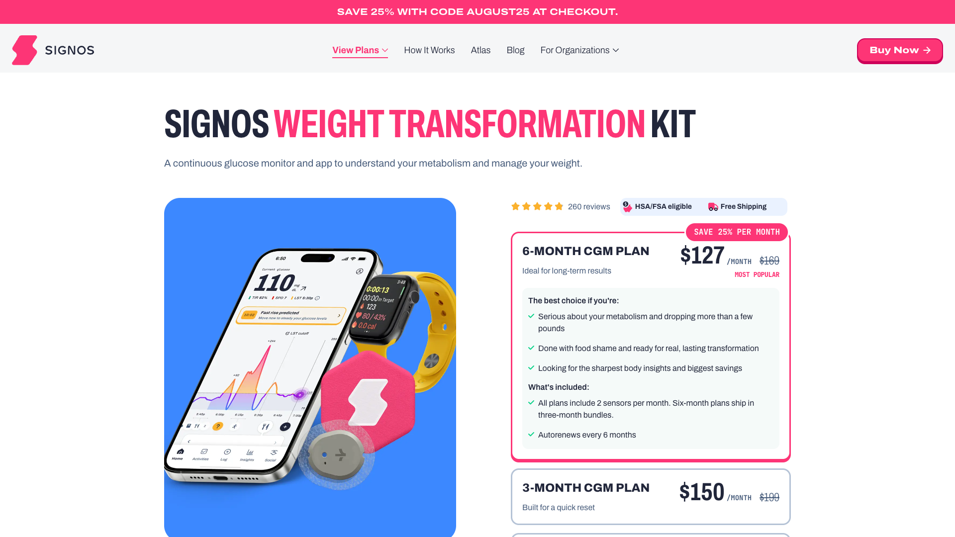 Signos website