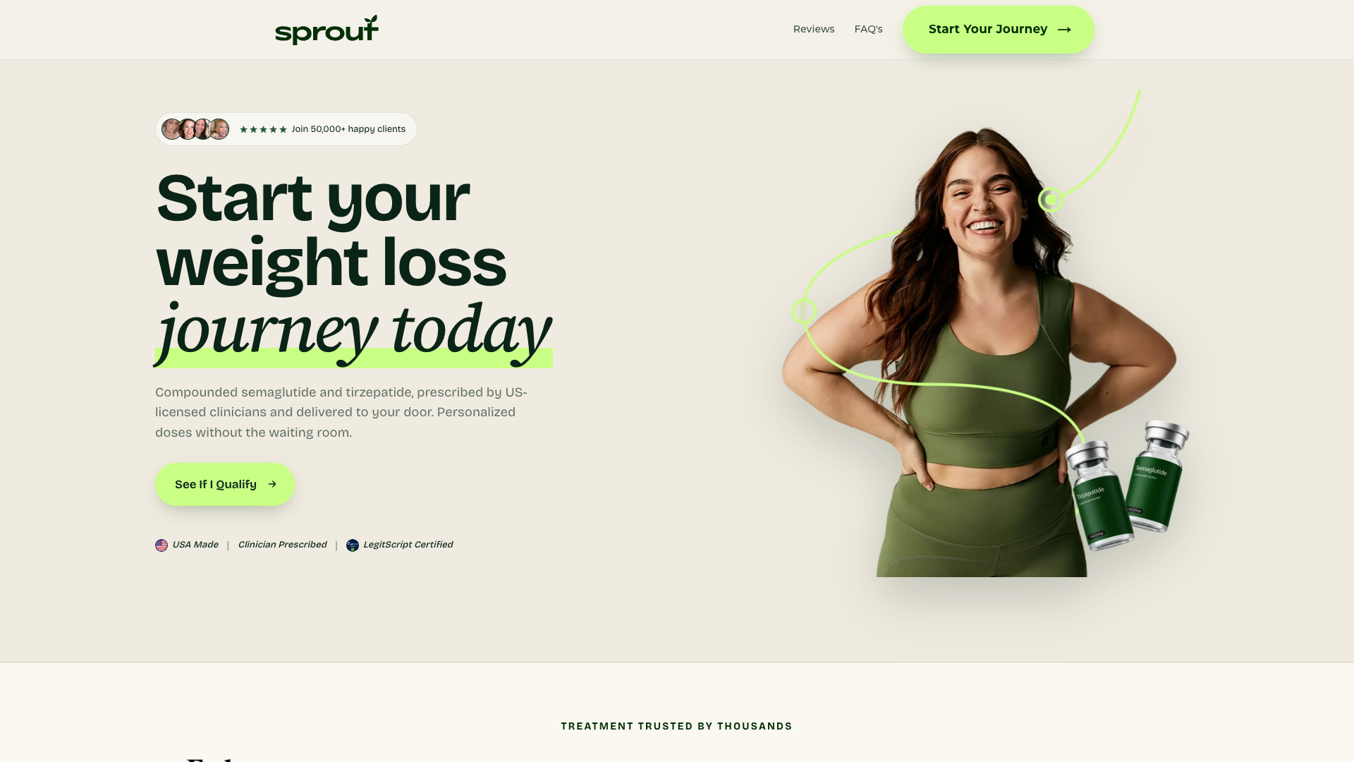 Sprout Health website