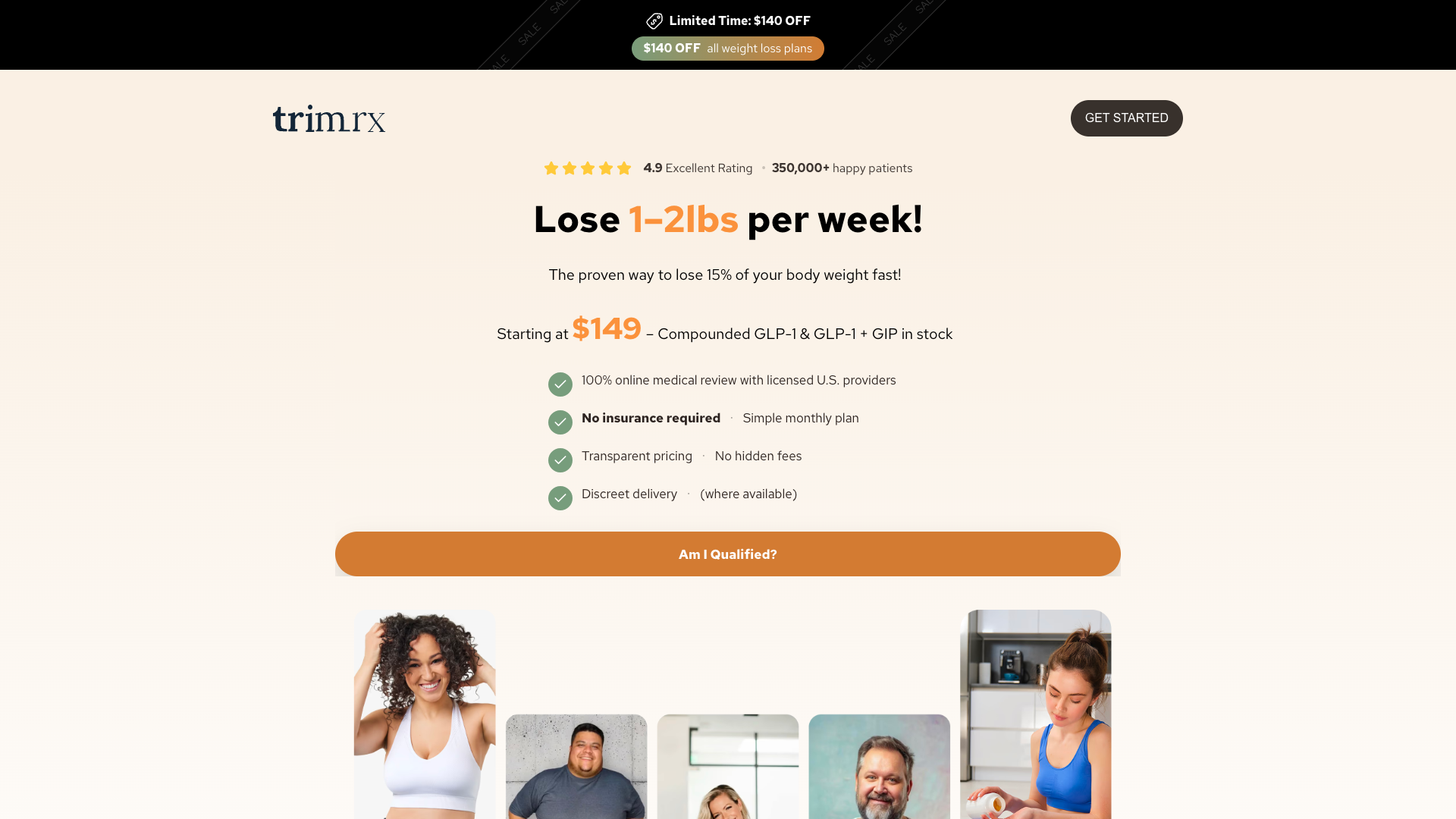 TrimRx website