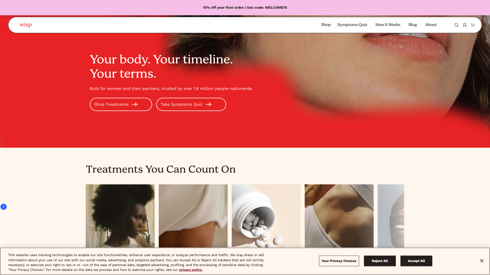 Wisp website